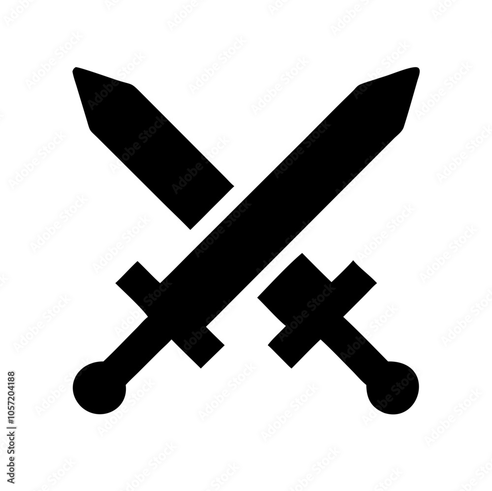Fototapeta premium swords icon