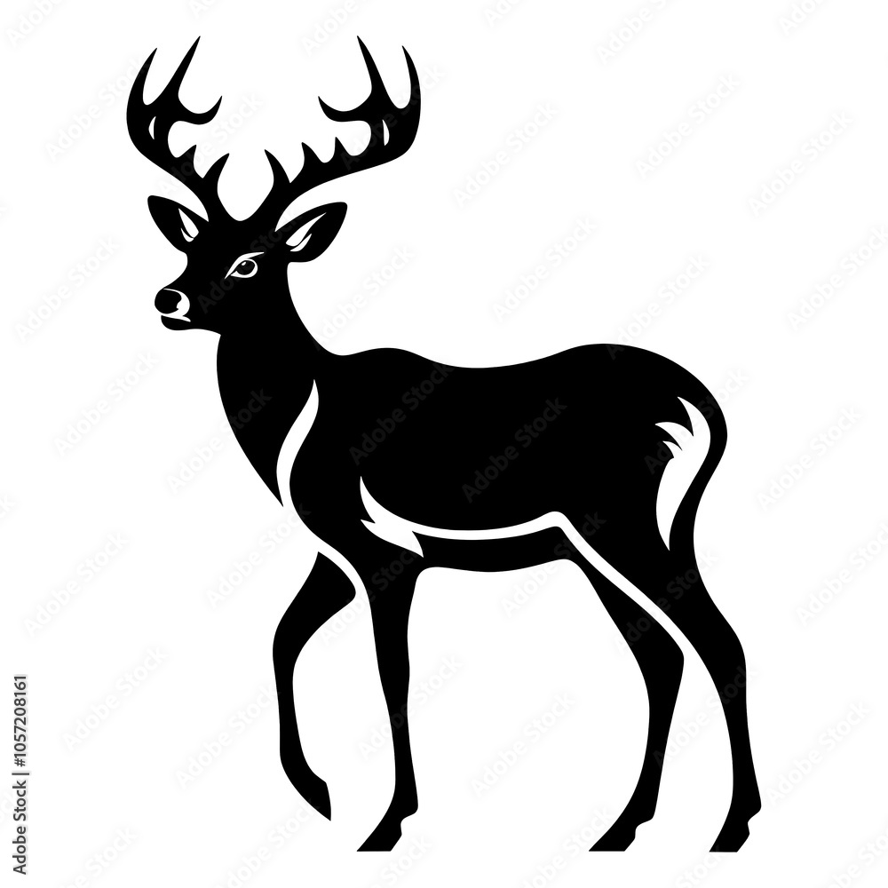 Obraz premium PNG Deer wildlife animal mammal.