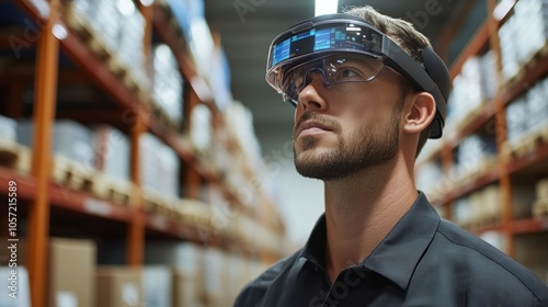 Advanced picking and delivery technology with wearable AR devices for seamless warehouse operations