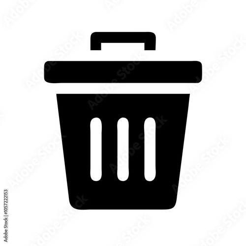 trash bin icon