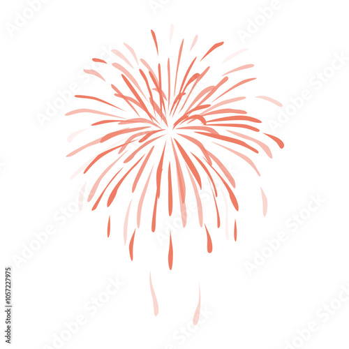 new fireworks, red and white fireworks, red fireworks on white
