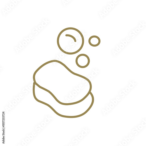 Cleaning Related Vector Line Icons