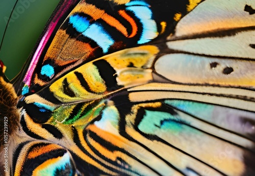 pattern on butterfly wings