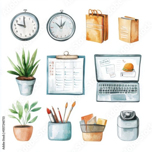 Element set with busy schedule