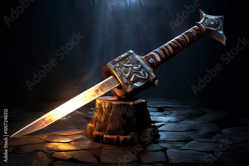 rim lighting an axe with rim lighting highlighting the edge edge photo