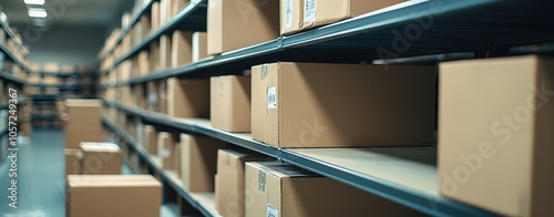 A dusty, empty shelf in an office with packing boxes nearby, signifying the end of operations.