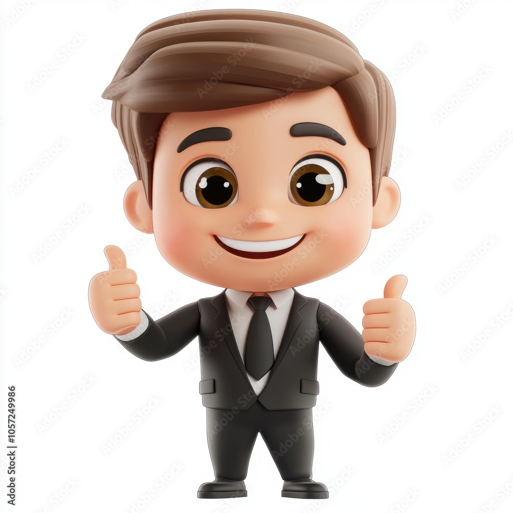 Businessman Thumbs Up. Businessman Thumbs Up.