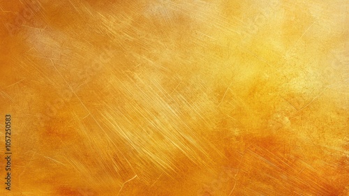 Shimmering Golden Abstract Texture with Light Beams