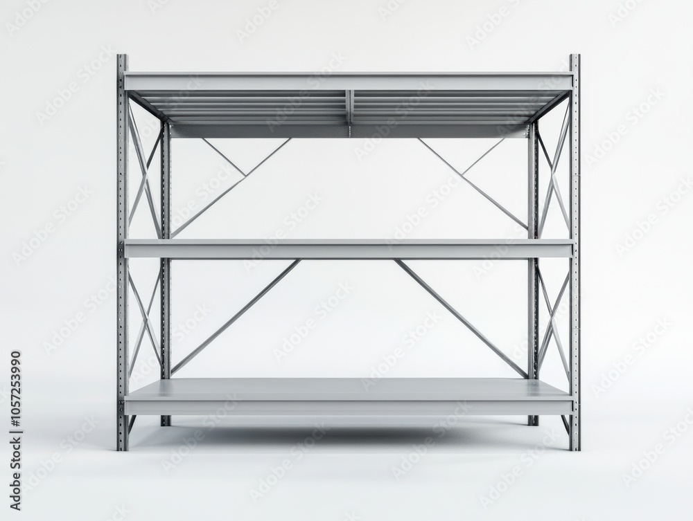 Steel Shelving Unit.