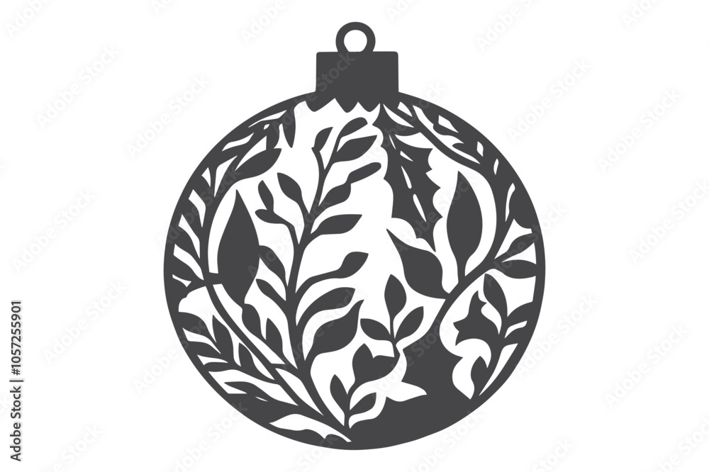 Paper Cut Christmas Scene SVG Cut File Paper Cut Christmas Scene SVG Cut File
