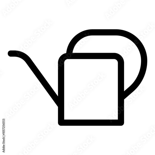 Watering can icon. Vector line icon