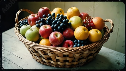 basket of fruits photo