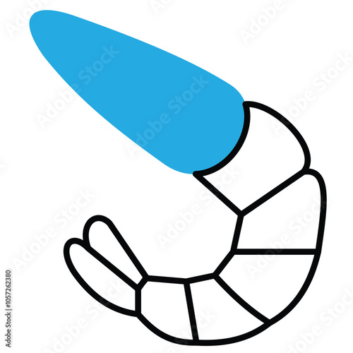 Environmentally Safe Shellfish Eco Vector Icon Design
