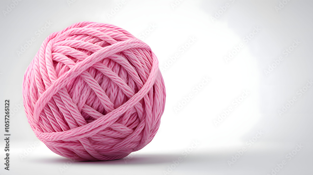 ball of wool. Generative AI ball of wool. Generative AI