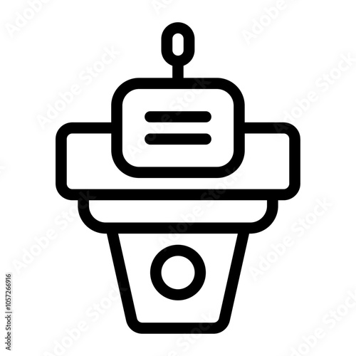 Education Line Icon