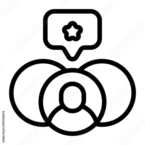 Rating Line Icon