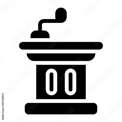 Seminar Solid Icon