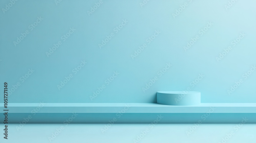 Monochrome sky blue backdrop, minimalist, matte and seamless Monochrome sky blue backdrop, minimalist, matte and seamless