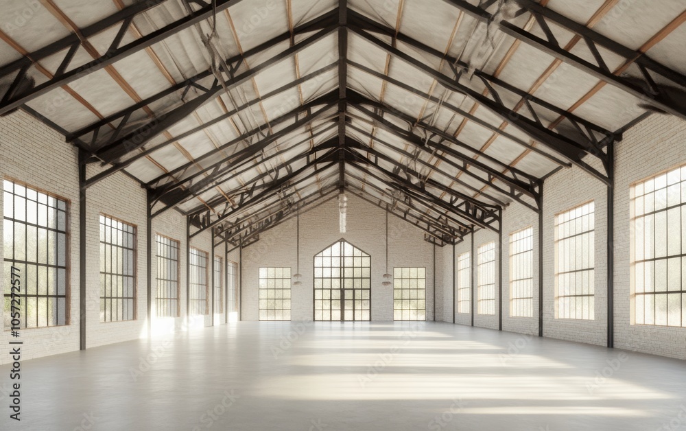 Industrial Loft Space. Industrial Loft Space.