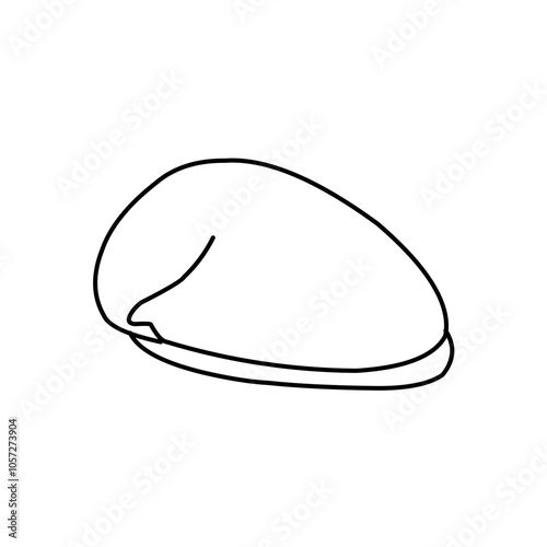 Hats doodle illustration including icons 