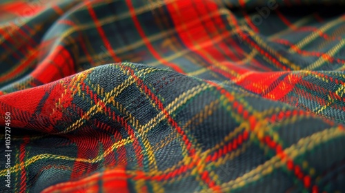 close up of colorful knitted fabric background