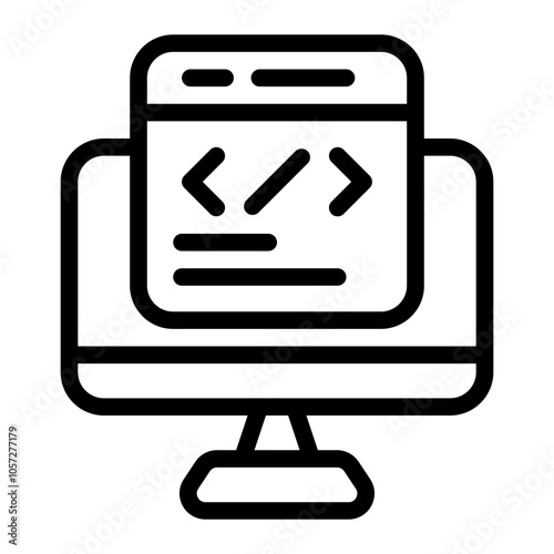 Web Development Line Icon