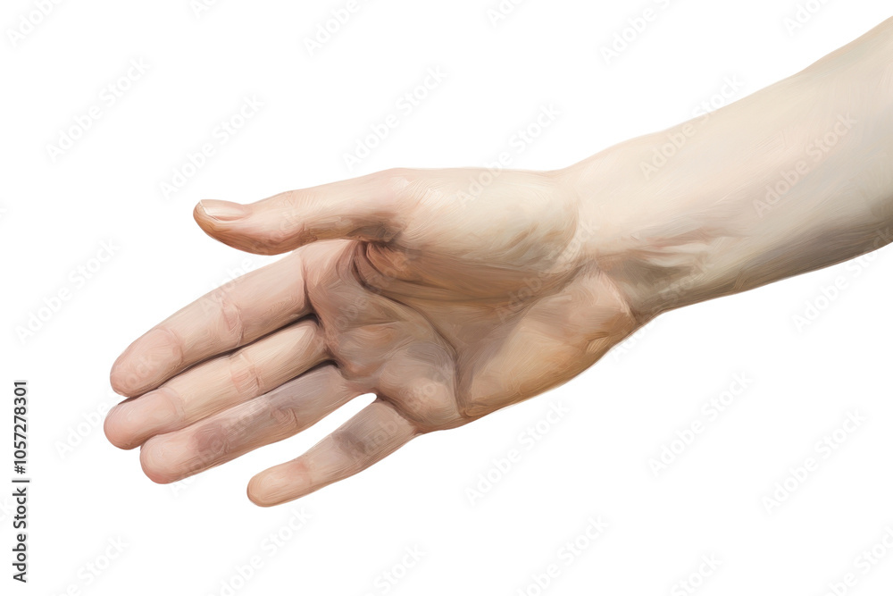 PNG Freestyle hand finger white background handshake.