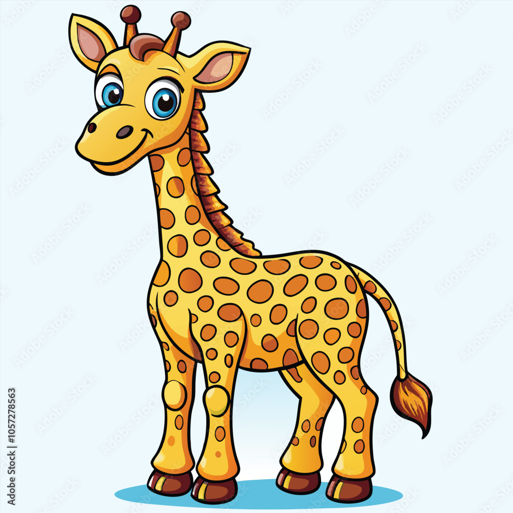 giraffe vector illustration
