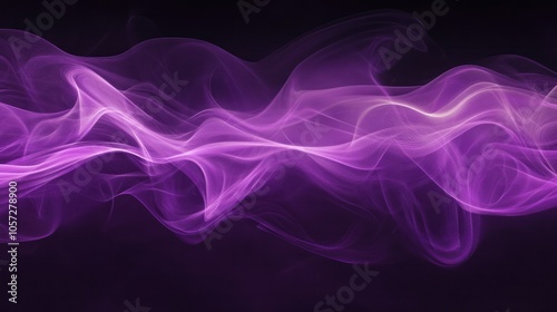 Wallpaper Mural Soft purple light streaks, abstract and seamless, over dark Torontodigital.ca