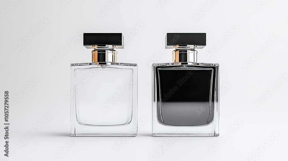 Elegant luxury perfume bottles adorned with intricate detailing. Sophisticated fragrance packaging showcasing timeless beauty and refined opulence Brainstorming Advertising Marketing Elegant luxury perfume bottles adorned with intricate detailing. Sophisticated fragrance packaging showcasing timeless beauty and refined opulence Brainstorming Advertising Marketing