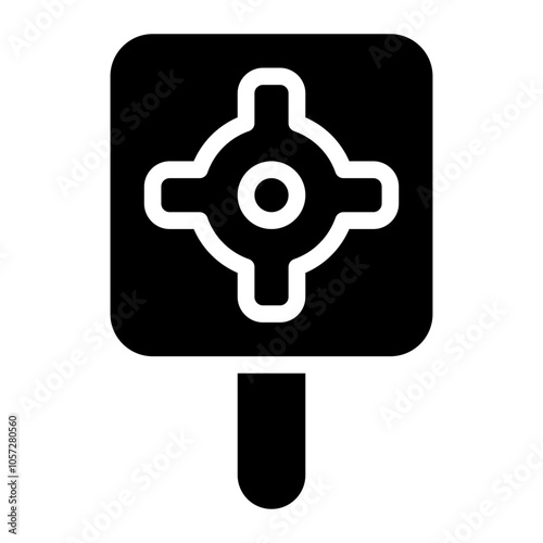 Roundabout Solid Icon