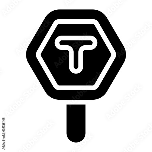 Signaling Solid Icon