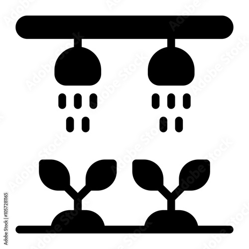 Smart Water Solid Icon