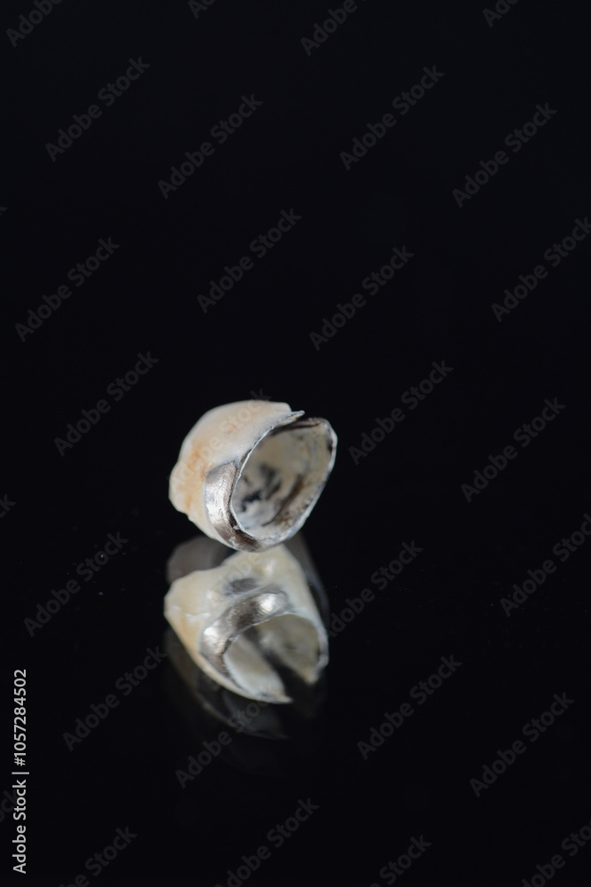 Old used defective dental crown