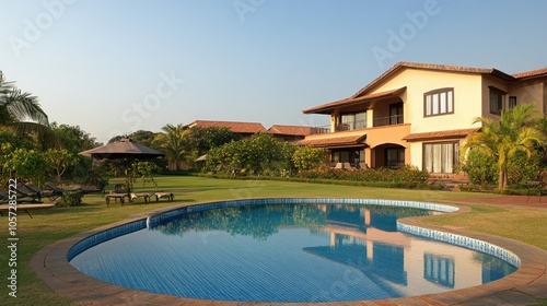 Scenic Villa with Pool in Picturesque Setting