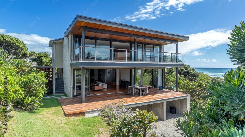 Modern Home with Open Terrace and Scenic View Modern Home with Open Terrace and Scenic View