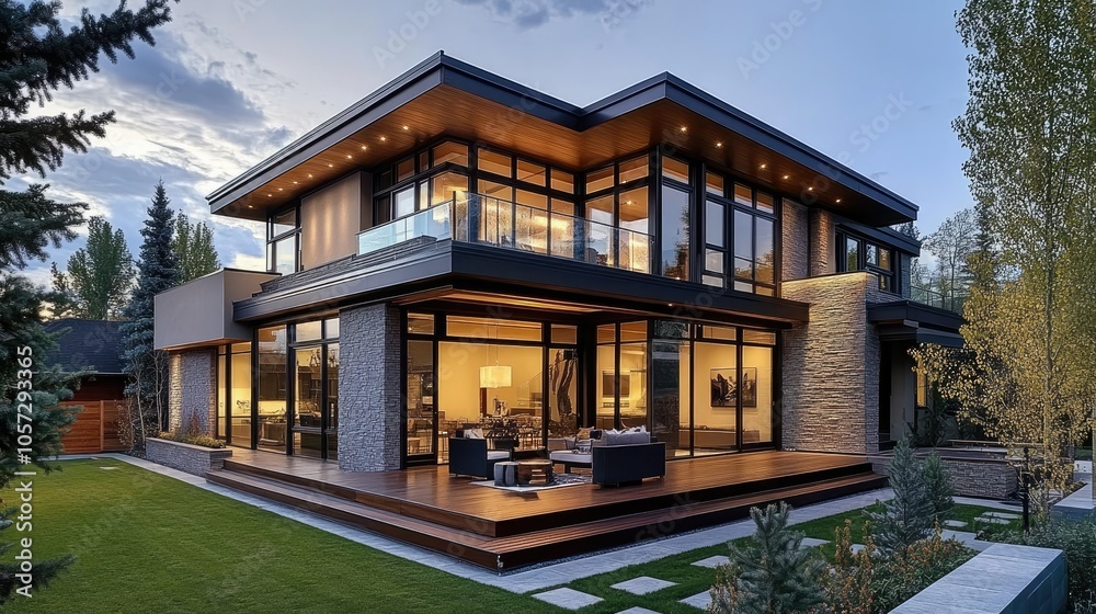 Modern Two-Storey Home in Calgary Modern Two-Storey Home in Calgary