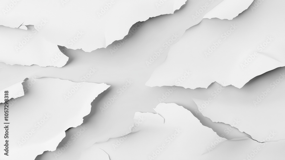 Smooth ripped paper texture Smooth ripped paper texture