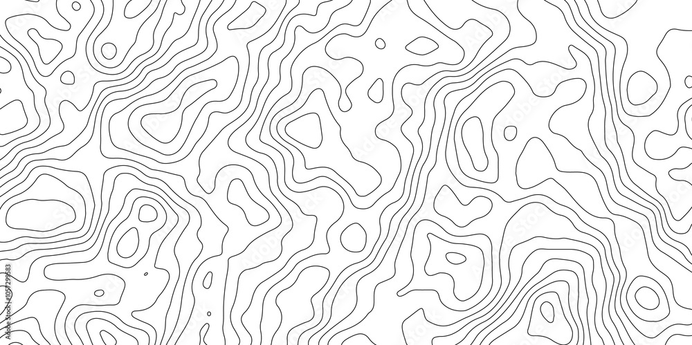 Topographic map background geographic line map with elevation assignments. Modern design with White background with topographic wavy pattern design.paper texture Imitation of a geographical map shades Topographic map background geographic line map with elevation assignments. Modern design with White background with topographic wavy pattern design.paper texture Imitation of a geographical map shades