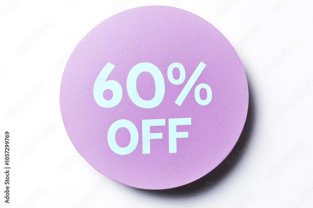60 OFF Sale Discount Banner Discount offer price tag 60 OFF Sale Discount Banner Discount offer price tag