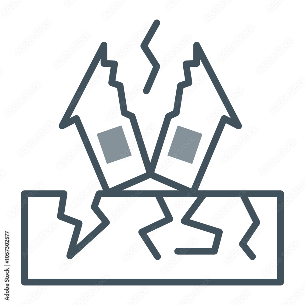 Earthquake Icon Design Earthquake Icon Design