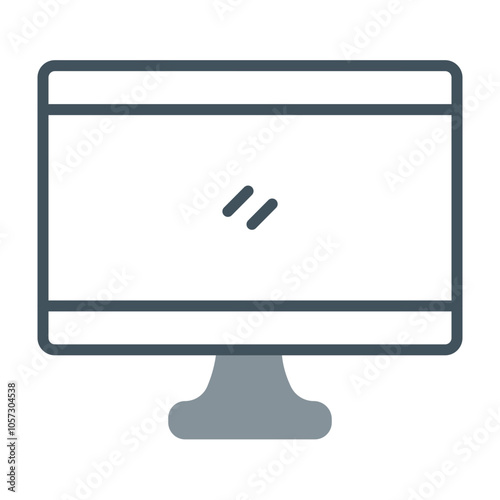 Monitor Icon Design