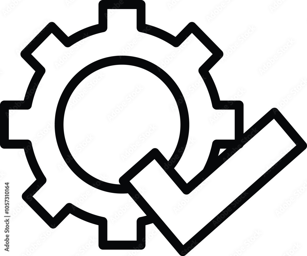 Setting Icon Set Illustration Setting Icon Set Illustration