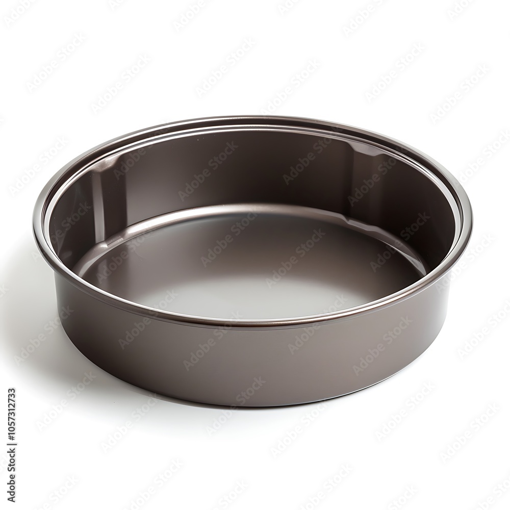 Cake pan isolated on white background Cake pan isolated on white background