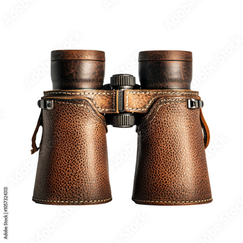 Explore the Great Outdoors: Vintage Leather Binoculars for Nature Observation and Adventure