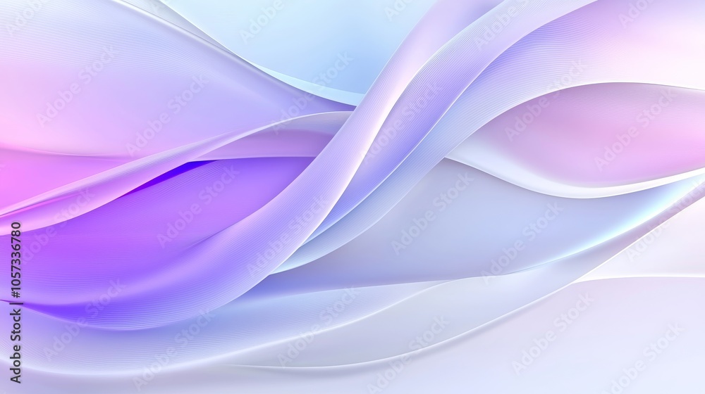 Elegant fluid waves in soft pastel colors creating a serene and calming abstract background for modern design projects Elegant fluid waves in soft pastel colors creating a serene and calming abstract background for modern design projects