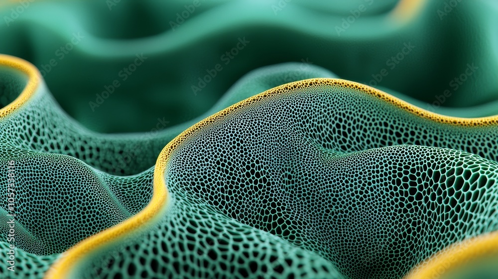 Exploring the intricate patterns and textures of cellular structures in nature's design