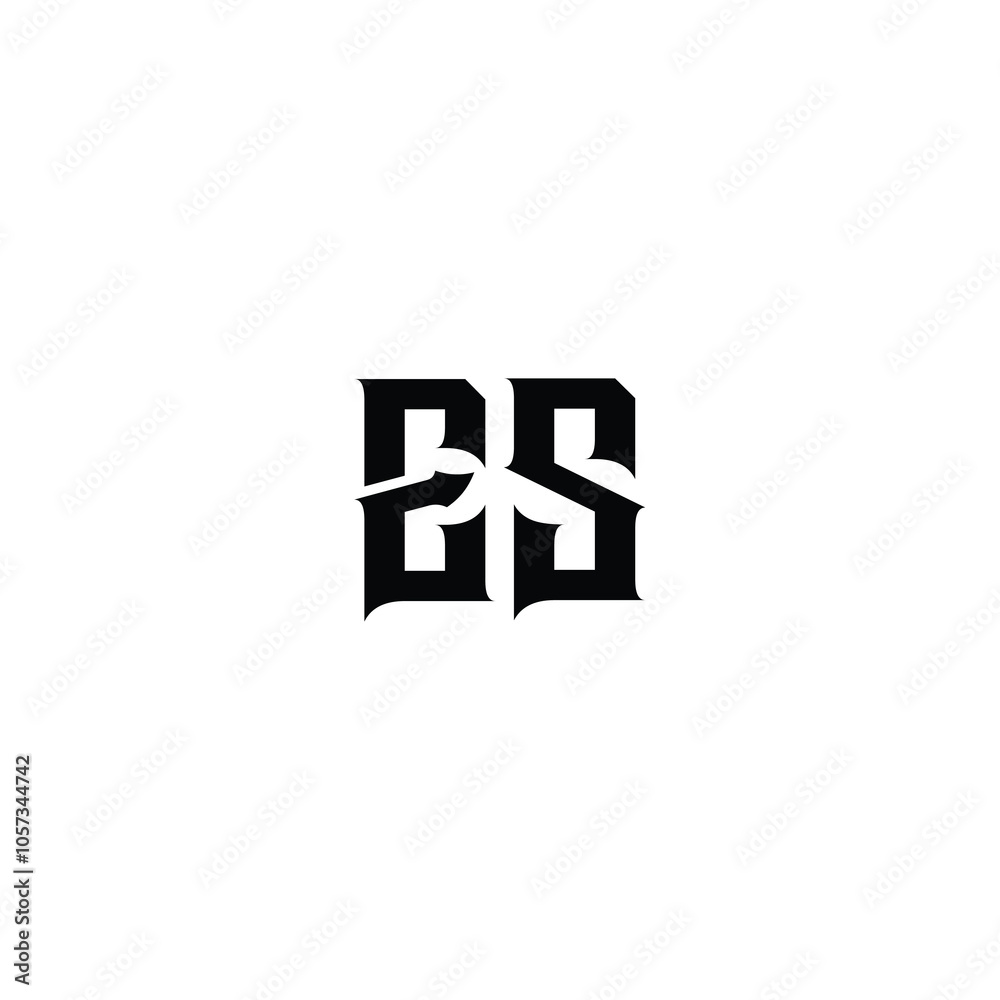 ES monogram logo design letter text name symbol monochrome logotype alphabet character simple logo ES monogram logo design letter text name symbol monochrome logotype alphabet character simple logo