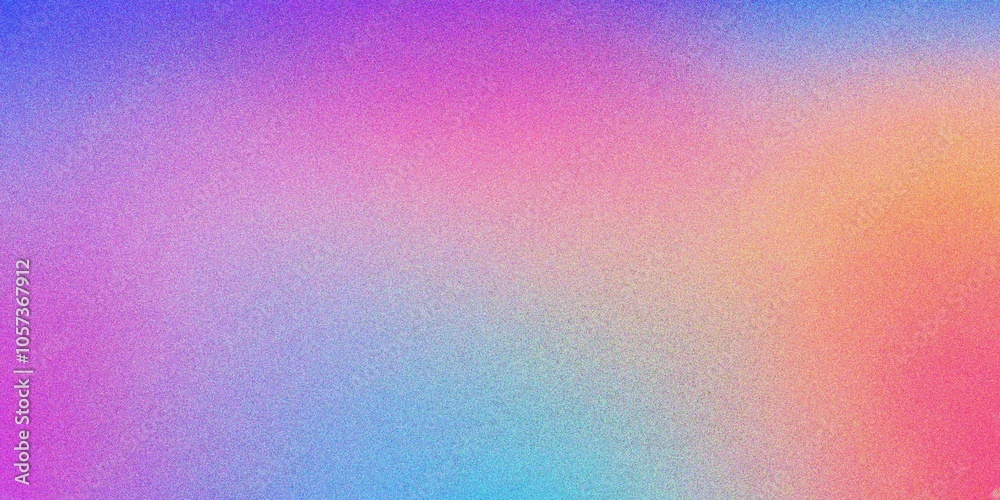 Grainy gradient texture background, noise texture colorful gradient for web banner poster background