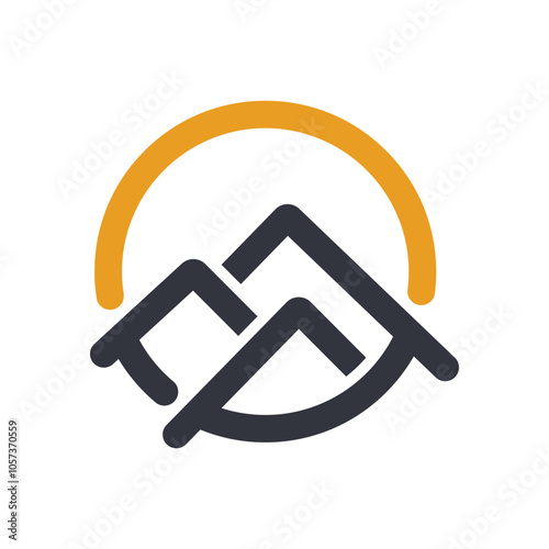 Mountain Logo Template Icon